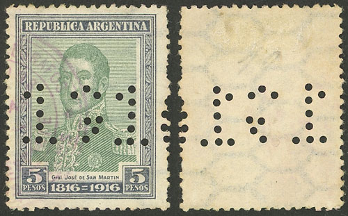 Lot 308 - Argentina general issues - Guillermo Jalil - Philatino Auction # 2242 ARGENTINA: Lot 308 - Argentina general issues - Guillermo Jalil - Philatino Auction # 2242 ARGENTINA: