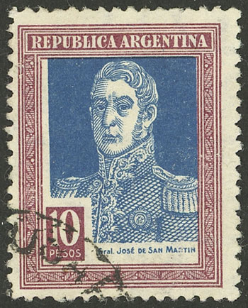 Lot 367 - Argentina general issues -  Guillermo Jalil - Philatino Auction # 2242 ARGENTINA: 