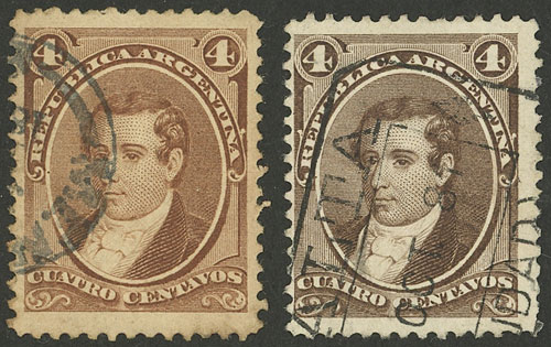 Lot 115 - Argentina general issues - Guillermo Jalil - Philatino Auction # 2242 ARGENTINA: Lot 115 - Argentina general issues - Guillermo Jalil - Philatino Auction # 2242 ARGENTINA: