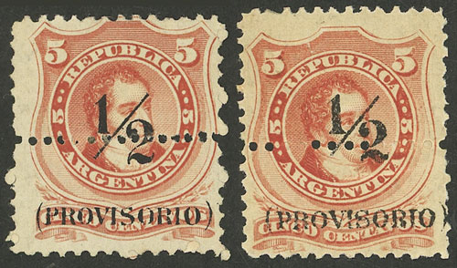Lot 138 - Argentina general issues - Guillermo Jalil - Philatino Auction # 2242 ARGENTINA: Lot 138 - Argentina general issues - Guillermo Jalil - Philatino Auction # 2242 ARGENTINA: