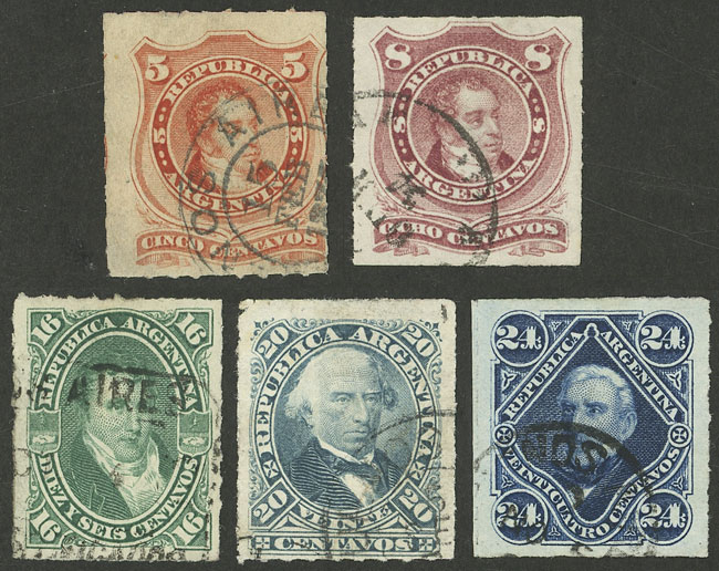 Lot 127 - Argentina general issues - Guillermo Jalil - Philatino Auction # 2242 ARGENTINA: Lot 127 - Argentina general issues - Guillermo Jalil - Philatino Auction # 2242 ARGENTINA: