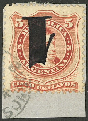 Lot 124 - Argentina general issues - Guillermo Jalil - Philatino Auction # 2242 ARGENTINA: Lot 124 - Argentina general issues - Guillermo Jalil - Philatino Auction # 2242 ARGENTINA:
