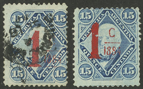 Lot 150 - Argentina general issues - Guillermo Jalil - Philatino Auction # 2242 ARGENTINA: Lot 150 - Argentina general issues - Guillermo Jalil - Philatino Auction # 2242 ARGENTINA: