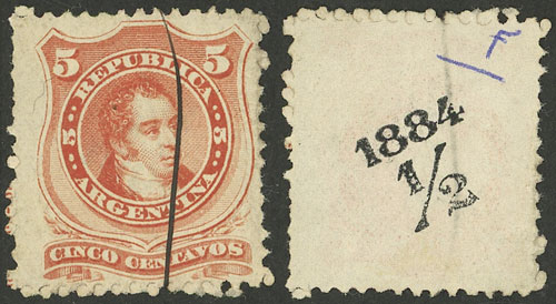 Lot 151 - Argentina general issues - Guillermo Jalil - Philatino Auction # 2242 ARGENTINA: Lot 151 - Argentina general issues - Guillermo Jalil - Philatino Auction # 2242 ARGENTINA: