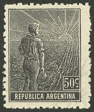 Lot 290 - Argentina general issues -  Guillermo Jalil - Philatino Auction # 2242 ARGENTINA: 