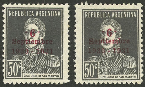Lot 413 - Argentina general issues - Guillermo Jalil - Philatino Auction # 2242 ARGENTINA: Lot 413 - Argentina general issues - Guillermo Jalil - Philatino Auction # 2242 ARGENTINA: