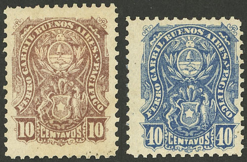 Lot 1189 - Argentina telegraph stamps - Guillermo Jalil - Philatino Auction # 2242 ARGENTINA: Lot 1189 - Argentina telegraph stamps - Guillermo Jalil - Philatino Auction # 2242 ARGENTINA: