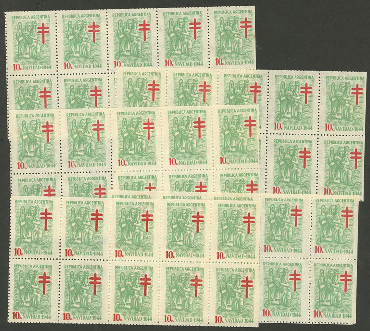 Lot 1424 - Argentina cinderellas -  Guillermo Jalil - Philatino Auction # 2242 ARGENTINA: 