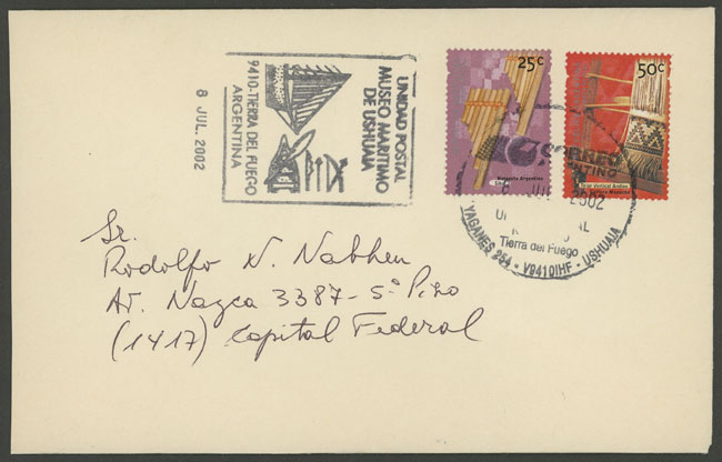 Lot 1399 - Argentina postal history - Guillermo Jalil - Philatino Auction # 2242 ARGENTINA: Lot 1399 - Argentina postal history - Guillermo Jalil - Philatino Auction # 2242 ARGENTINA: