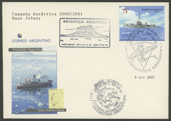 Lot 17 - argentine antarctica postal history - Guillermo Jalil - Philatino Auction # 2242 ARGENTINA: Lot 17 - argentine antarctica postal history - Guillermo Jalil - Philatino Auction # 2242 ARGENTINA: