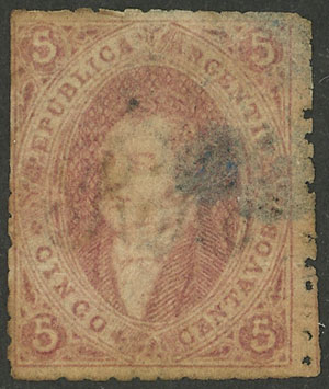 Lot 67 - Argentina rivadavias -  Guillermo Jalil - Philatino Auction # 2242 ARGENTINA: 
