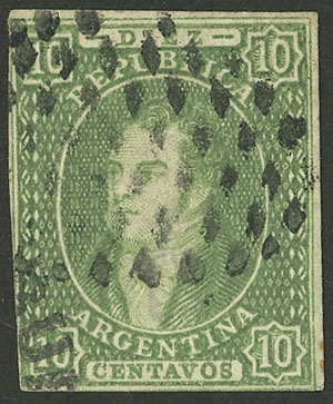 Lot 69 - Argentina rivadavias -  Guillermo Jalil - Philatino Auction # 2242 ARGENTINA: 