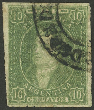 Lot 74 - Argentina rivadavias -  Guillermo Jalil - Philatino Auction # 2242 ARGENTINA: 