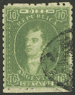 Lot 75 - Argentina rivadavias -  Guillermo Jalil - Philatino Auction # 2242 ARGENTINA: 