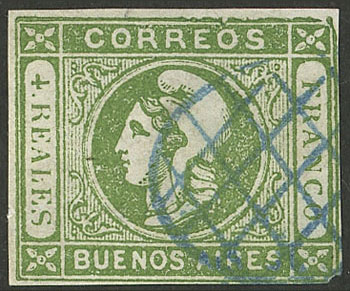 Lot 35 - Argentina cabecitas - Guillermo Jalil - Philatino Auction # 2242 ARGENTINA: Lot 35 - Argentina cabecitas - Guillermo Jalil - Philatino Auction # 2242 ARGENTINA: