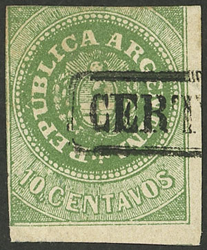 Lot 59 - Argentina escuditos -  Guillermo Jalil - Philatino Auction # 2242 ARGENTINA: 