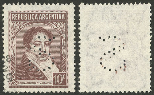 Lot 503 - Argentina general issues -  Guillermo Jalil - Philatino Auction # 2242 ARGENTINA: 