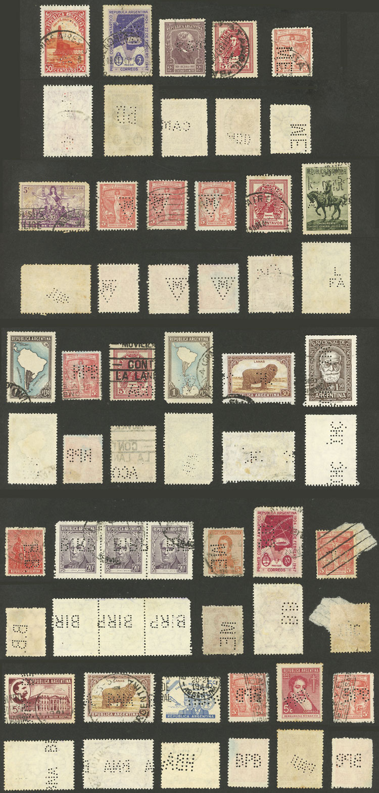 Lot 1408 - Argentina lots -  Guillermo Jalil - Philatino Auction # 2242 ARGENTINA: 