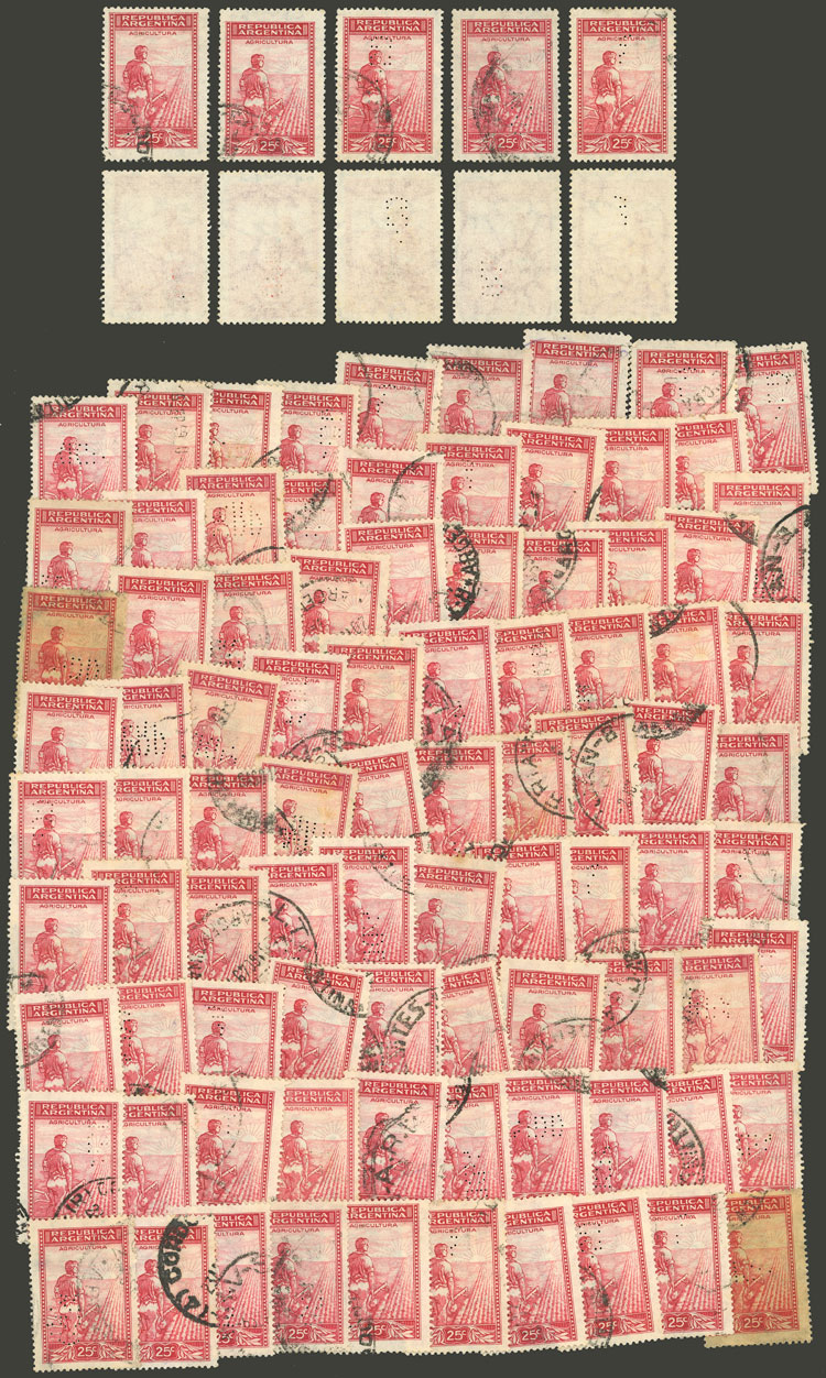 Lot 1409 - Argentina lots -  Guillermo Jalil - Philatino Auction # 2242 ARGENTINA: 