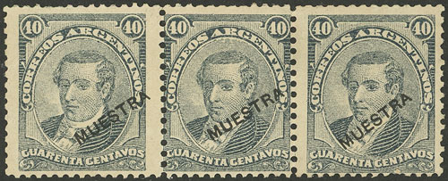 Lot 607 - Argentina general issues - Guillermo Jalil - Philatino Auction # 2242 ARGENTINA: Lot 607 - Argentina general issues - Guillermo Jalil - Philatino Auction # 2242 ARGENTINA: