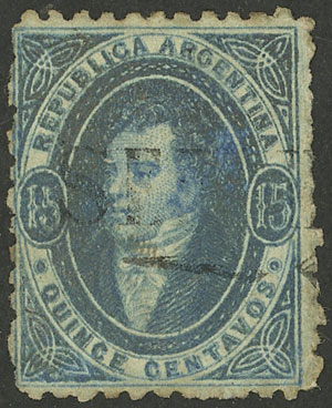 Lot 85 - Argentina rivadavias - Guillermo Jalil - Philatino Auction # 2242 ARGENTINA: Lot 85 - Argentina rivadavias - Guillermo Jalil - Philatino Auction # 2242 ARGENTINA: