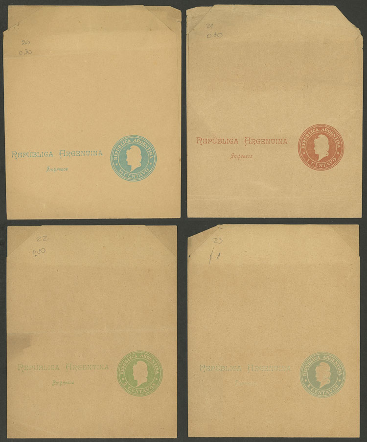 Lot 1236 - Argentina Postal stationery - Guillermo Jalil - Philatino Auction # 2242 ARGENTINA: Lot 1236 - Argentina Postal stationery - Guillermo Jalil - Philatino Auction # 2242 ARGENTINA:
