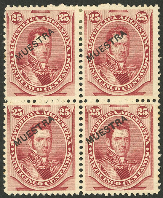 Lot 136 - Argentina general issues - Guillermo Jalil - Philatino Auction # 2242 ARGENTINA: Lot 136 - Argentina general issues - Guillermo Jalil - Philatino Auction # 2242 ARGENTINA: