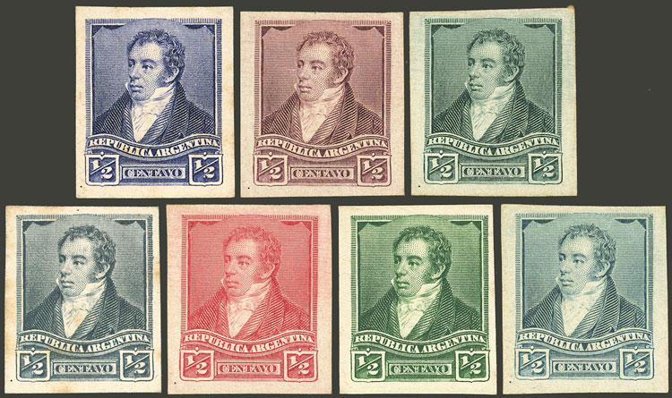 Lot 202 - Argentina general issues - Guillermo Jalil - Philatino Auction # 2242 ARGENTINA: Lot 202 - Argentina general issues - Guillermo Jalil - Philatino Auction # 2242 ARGENTINA: