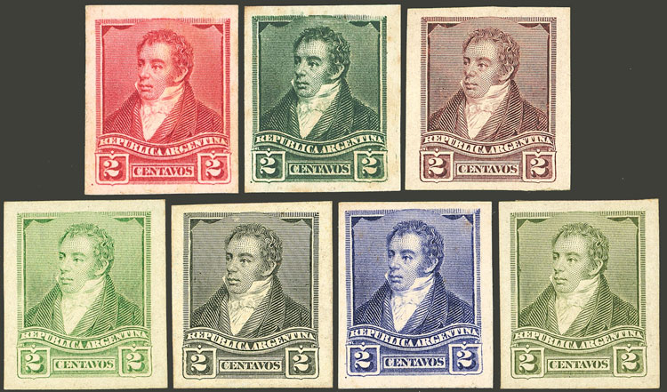 Lot 203 - Argentina general issues - Guillermo Jalil - Philatino Auction # 2242 ARGENTINA: Lot 203 - Argentina general issues - Guillermo Jalil - Philatino Auction # 2242 ARGENTINA: