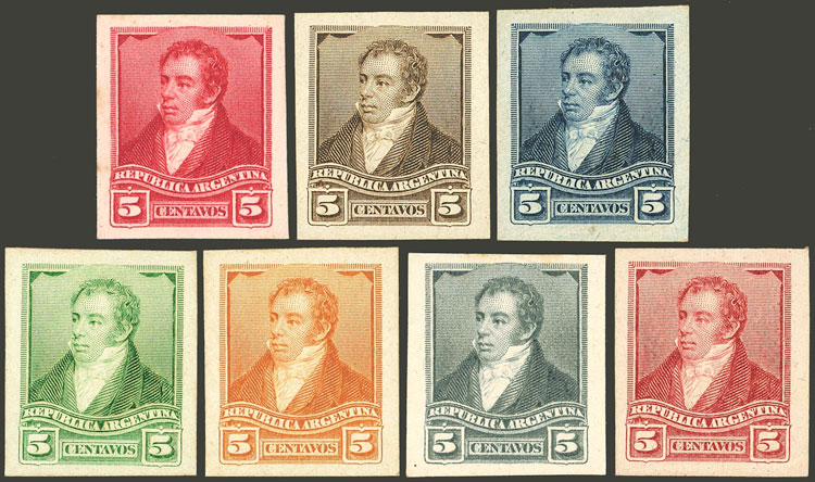 Lot 204 - Argentina general issues - Guillermo Jalil - Philatino Auction # 2242 ARGENTINA: Lot 204 - Argentina general issues - Guillermo Jalil - Philatino Auction # 2242 ARGENTINA: