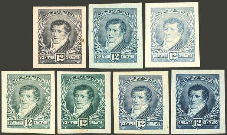 Lot 205 - Argentina general issues - Guillermo Jalil - Philatino Auction # 2242 ARGENTINA: Lot 205 - Argentina general issues - Guillermo Jalil - Philatino Auction # 2242 ARGENTINA: