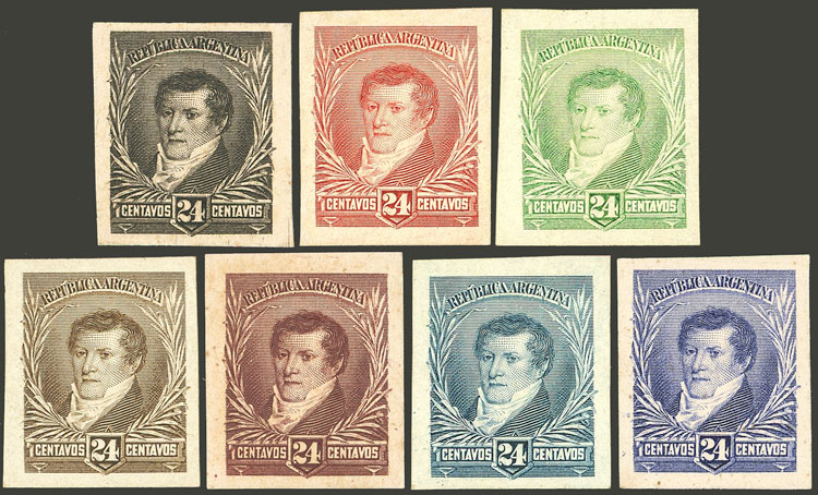 Lot 207 - Argentina general issues - Guillermo Jalil - Philatino Auction # 2242 ARGENTINA: Lot 207 - Argentina general issues - Guillermo Jalil - Philatino Auction # 2242 ARGENTINA: