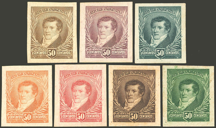 Lot 209 - Argentina general issues - Guillermo Jalil - Philatino Auction # 2242 ARGENTINA: Lot 209 - Argentina general issues - Guillermo Jalil - Philatino Auction # 2242 ARGENTINA: