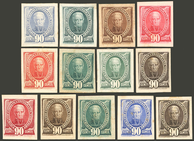Lot 186 - Argentina general issues - Guillermo Jalil - Philatino Auction # 2242 ARGENTINA: Lot 186 - Argentina general issues - Guillermo Jalil - Philatino Auction # 2242 ARGENTINA: