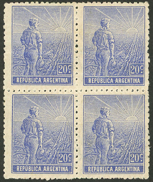 Lot 289 - Argentina general issues -  Guillermo Jalil - Philatino Auction # 2242 ARGENTINA: 
