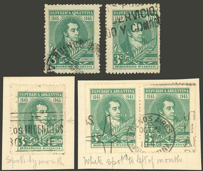 Lot 611 - Argentina general issues - Guillermo Jalil - Philatino Auction # 2242 ARGENTINA: Lot 611 - Argentina general issues - Guillermo Jalil - Philatino Auction # 2242 ARGENTINA: