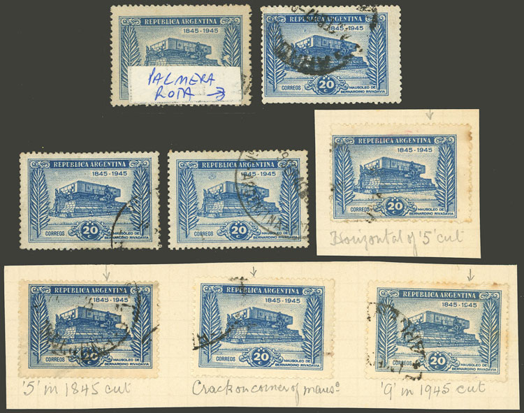 Lot 615 - Argentina general issues - Guillermo Jalil - Philatino Auction # 2242 ARGENTINA: Lot 615 - Argentina general issues - Guillermo Jalil - Philatino Auction # 2242 ARGENTINA: