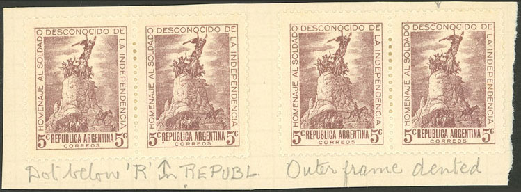 Lot 621 - Argentina general issues - Guillermo Jalil - Philatino Auction # 2242 ARGENTINA: Lot 621 - Argentina general issues - Guillermo Jalil - Philatino Auction # 2242 ARGENTINA:
