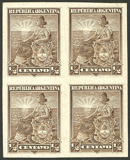 Lot 231 - Argentina general issues -  Guillermo Jalil - Philatino Auction # 2242 ARGENTINA: 