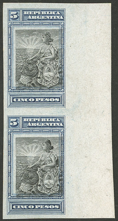 Lot 250 - Argentina general issues -  Guillermo Jalil - Philatino Auction # 2242 ARGENTINA: 