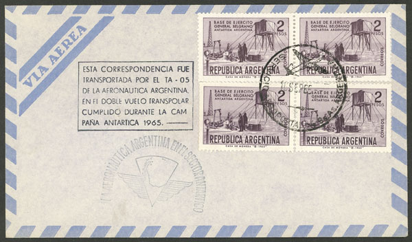 Lot 4 - argentine antarctica postal history - Guillermo Jalil - Philatino Auction # 2242 ARGENTINA: Lot 4 - argentine antarctica postal history - Guillermo Jalil - Philatino Auction # 2242 ARGENTINA: