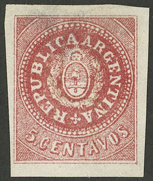 Lot 24 - Argentina escuditos - Guillermo Jalil - Philatino Auction # 2243 ARGENTINA: Lot 24 - Argentina escuditos - Guillermo Jalil - Philatino Auction # 2243 ARGENTINA: