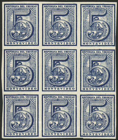 Lot 6 - Uruguay general issues -  Guillermo Jalil - Philatino Auction # 2244 URUGUAY: 102 Special lots!!