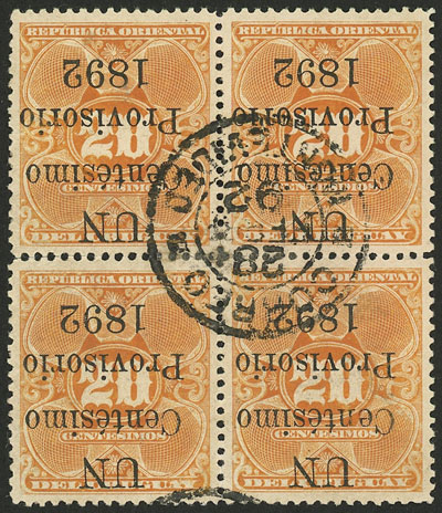 Lot 39 - Uruguay general issues - Guillermo Jalil - Philatino Auction # 2244 URUGUAY: 102 Special lots!! Lot 39 - Uruguay general issues - Guillermo Jalil - Philatino Auction # 2244 URUGUAY: 102 Special lots!!