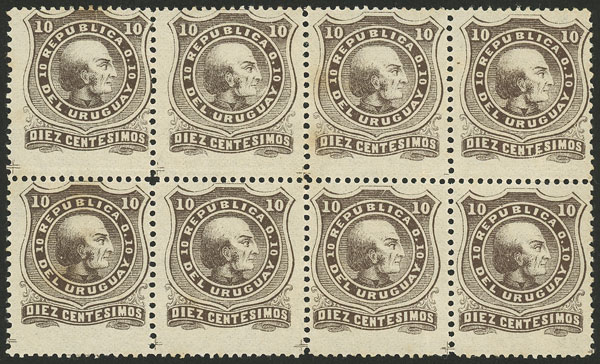 Lot 30 - Uruguay general issues - Guillermo Jalil - Philatino Auction # 2244 URUGUAY: 102 Special lots!! Lot 30 - Uruguay general issues - Guillermo Jalil - Philatino Auction # 2244 URUGUAY: 102 Special lots!!