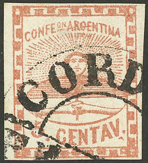 Lot 23 - Argentina confederation -  Guillermo Jalil - Philatino Auction # 2245 ARGENTINA: Special December auction