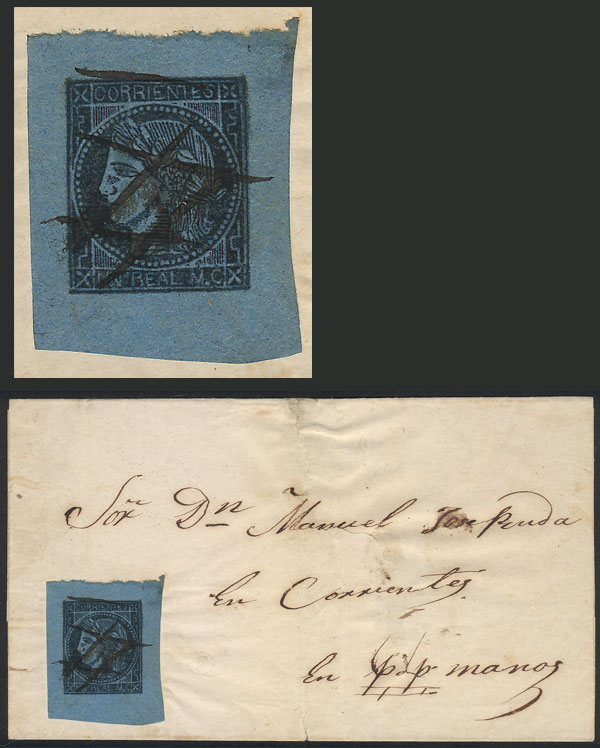 Lot 15 - Argentina corrientes -  Guillermo Jalil - Philatino Auction # 2245 ARGENTINA: Special December auction