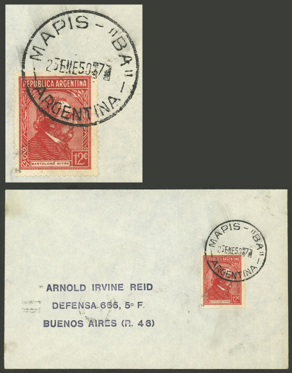 Lot 304 - Argentina postal history - Guillermo Jalil - Philatino Auction # 2245 ARGENTINA: Special December auction Lot 304 - Argentina postal history - Guillermo Jalil - Philatino Auction # 2245 ARGENTINA: Special December auction