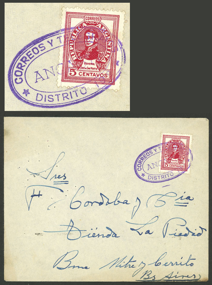 Lot 301 - Argentina postal history - Guillermo Jalil - Philatino Auction # 2245 ARGENTINA: Special December auction Lot 301 - Argentina postal history - Guillermo Jalil - Philatino Auction # 2245 ARGENTINA: Special December auction