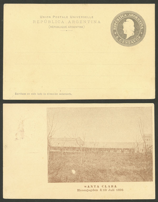 Lot 258 - Argentina Postal stationery -  Guillermo Jalil - Philatino Auction # 2245 ARGENTINA: Special December auction
